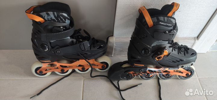 Роликовые коньки детские reaction urban