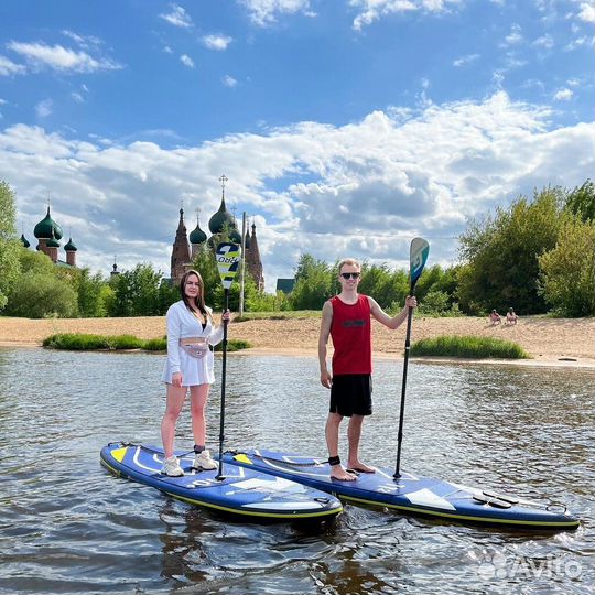 Прогулки по Волге в городе, Sup Аренда
