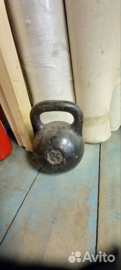 Гиря 24 кг бу