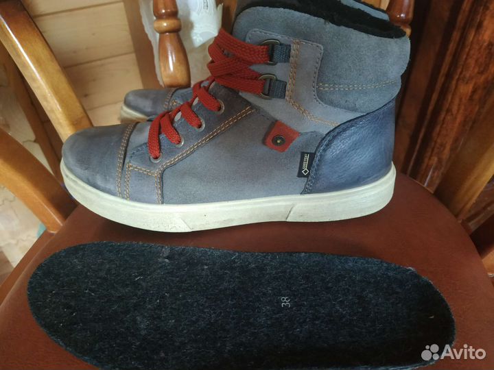 Ботинки Gortex Ecco размер 38