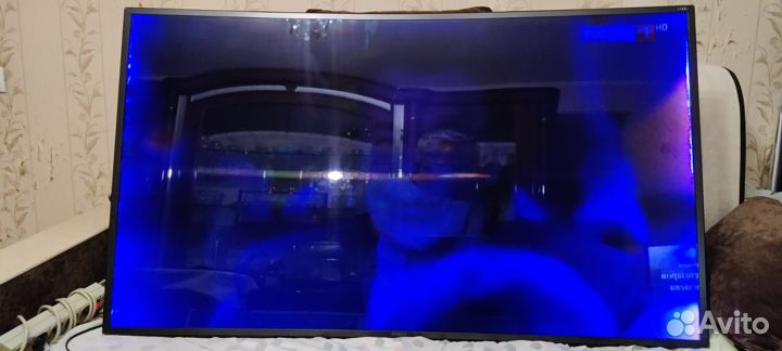 Samsung qled UE55JS8500 битая матрица