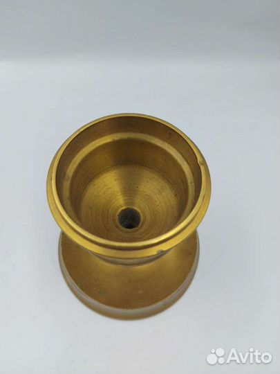 Тяжелый подсвечник бронза