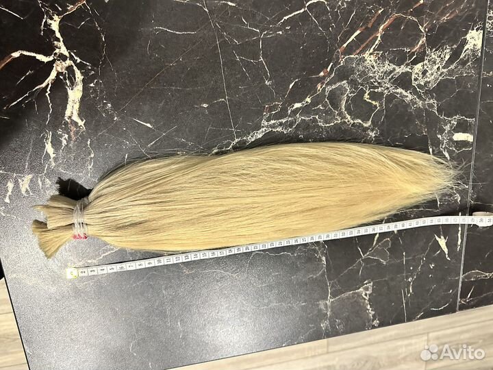Продаю волосы для наращивания 190 гр- блонд