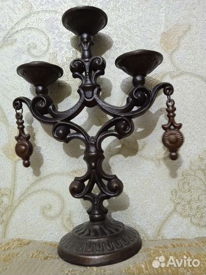 Красивый, винтажный подсвечник. СССР