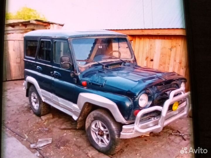 УАЗ Hunter 2.7 МТ, 2004, битый, 300 000 км
