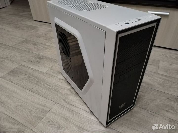 Белый корпус deepcool tesseract sw