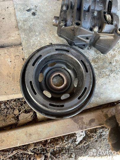 Шкив коленвала ом646 мерседес 2.2