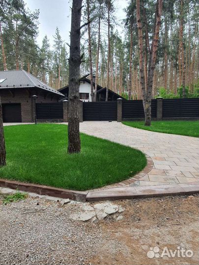 Рулонный газон