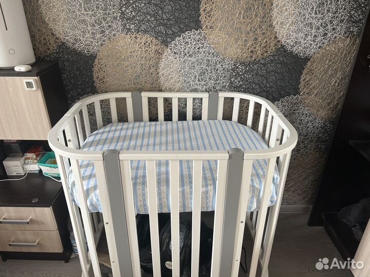 Кроватка детская inkanto Nuvola LUX 3в1