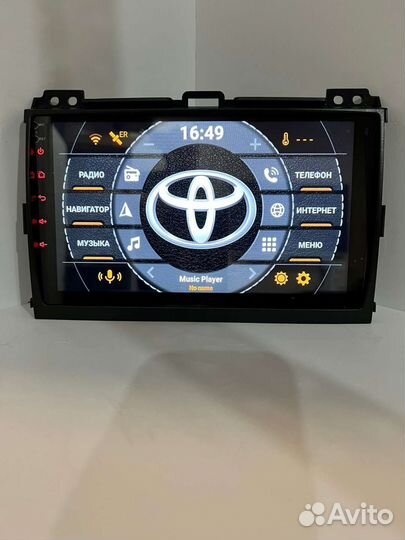 Магнитола toyota land cruiser prado 120 Android