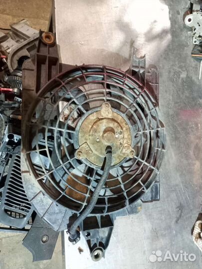 Вентилятор охлаждения радиатора Kia rio 1