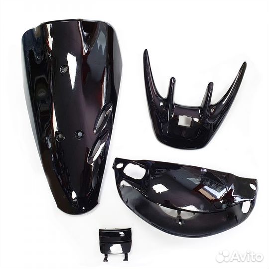 Полный комплект пластика Honda Dio AF 35 черный