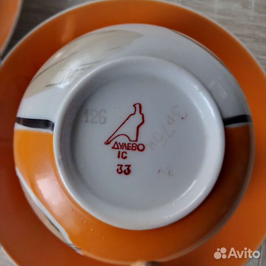 Чайный сервиз СССР дулево