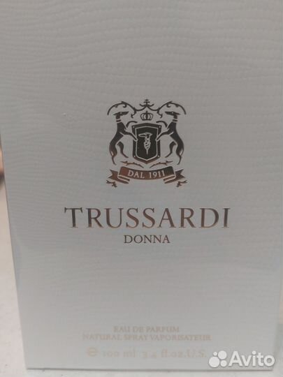 Парфюмерная вода Trussardi 100 ml
