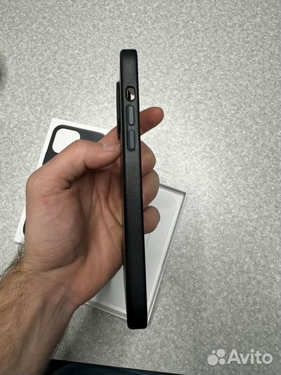 Чехол на iPhone 13 pro max leather case, оригинал