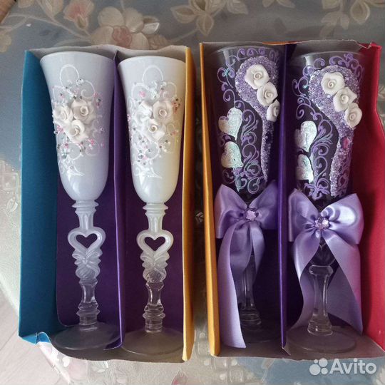 Свадебные бокалы