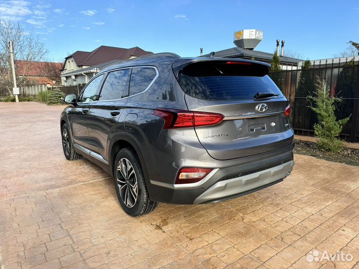 Hyundai Santa Fe 2.0 AT, 2018, 63 000 км