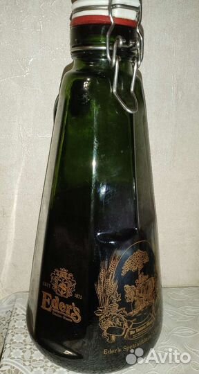 Бутылка с бюгельной пробкой