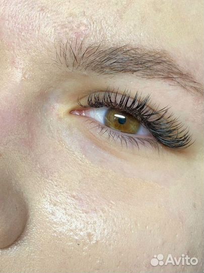 Наращивание ресниц на дому