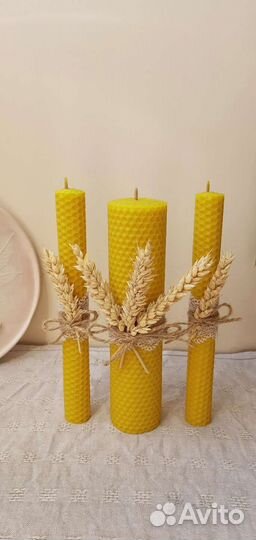 Свадебный очаг из пчелиного воска