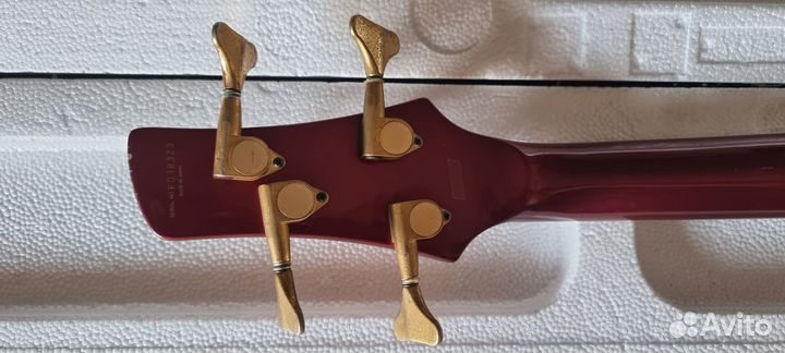 Ibanez SR-800LE Red японскся бас гитара фото