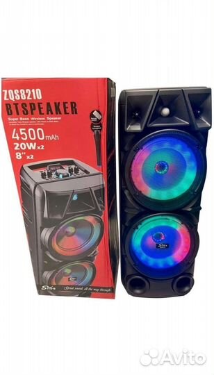 Большая блютуз колонка 8210