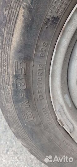 Шины на дисках R 13 летние бл-85