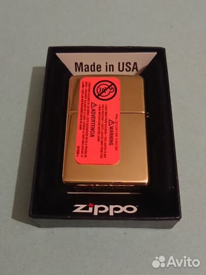 Zippo Statue of Liberty USA 254B Brass