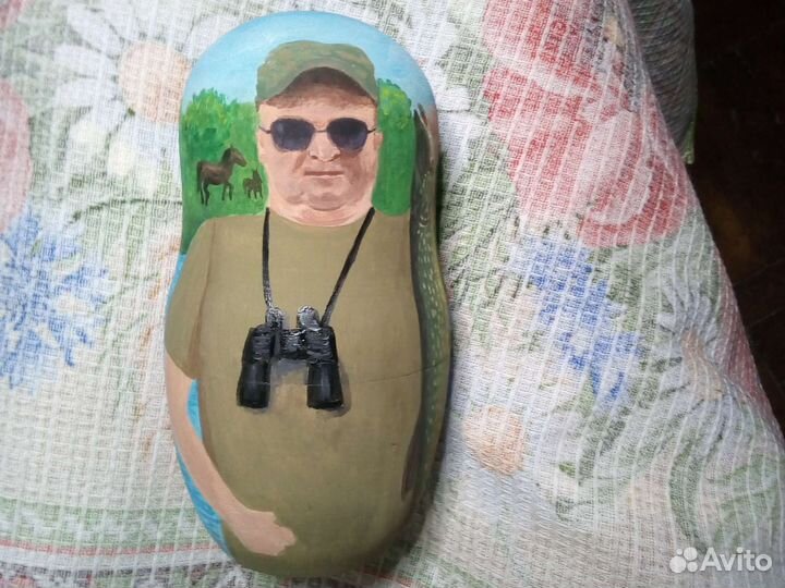 Портрет на матрешке