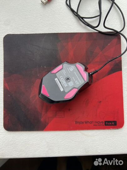 Игровая мышь bloody V7 (коврик в подарок)