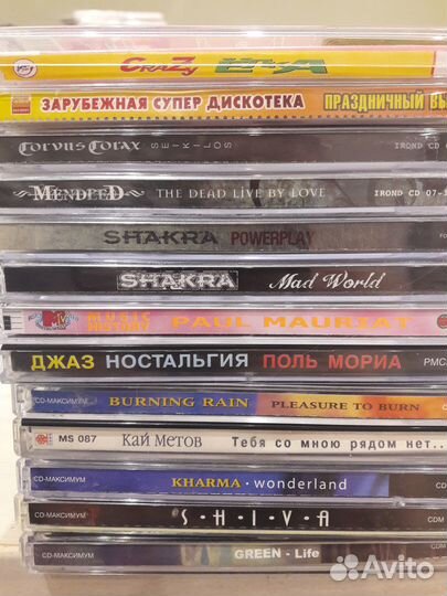 Сд диски. рок, поп, метал