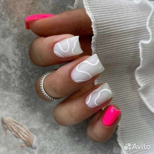 Маникюр, наращивание, укрепление