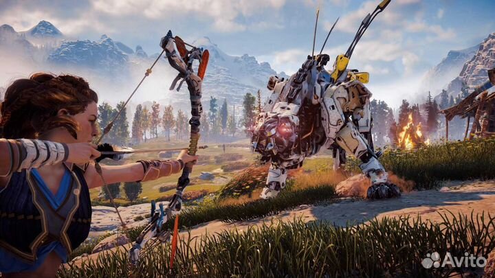 Horizon Zero Dawn диск с игрой для PS4