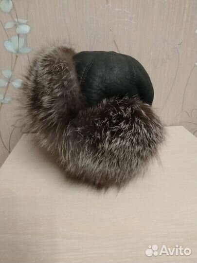 Шапка ушанка женская натуральный мех