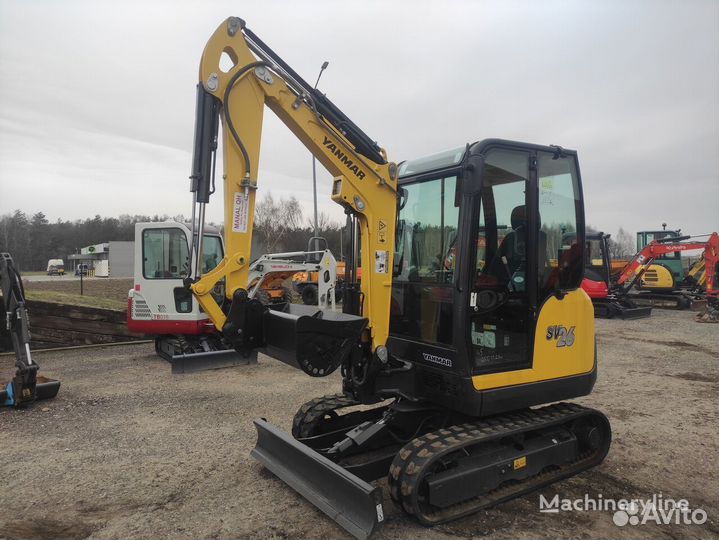 Мини-экскаватор YANMAR SV26, 2017