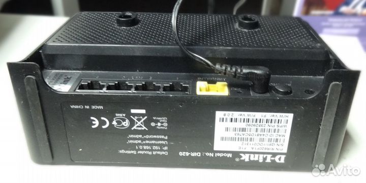 Wifi роутер D-Link DIR 620 G с USB раъемом бу