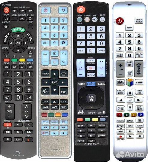 Пульты для телевизоров