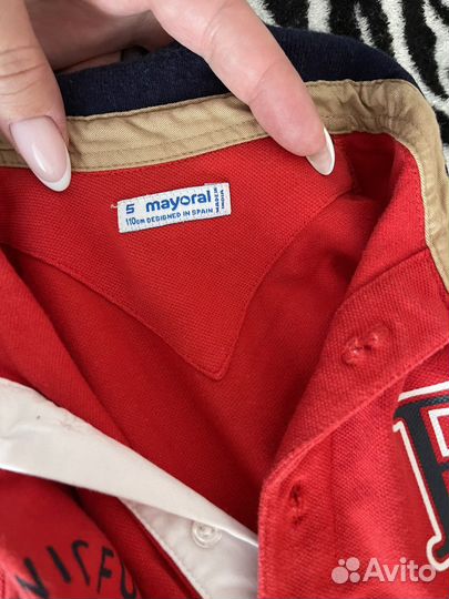 Поло и шорты (комплект ) 110 см Mayoral