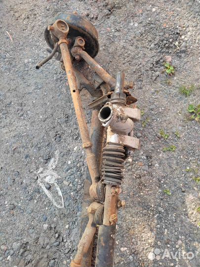 Передняя подвеска смз сзд Инвалидка