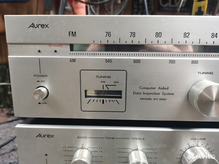 Усилитель Aurex sb-220 тюнер Aurex st-220