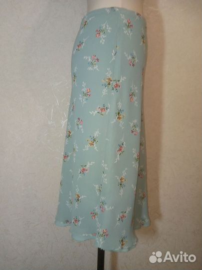 Лёгкая юбка с цветочным принтом 46 Marks& Spencer