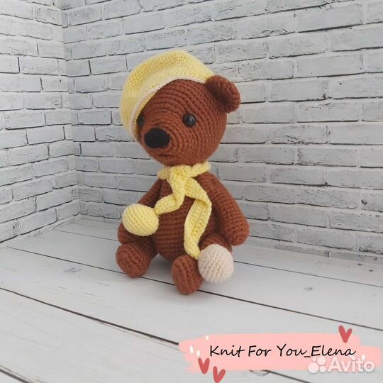 Мишка ручной работы