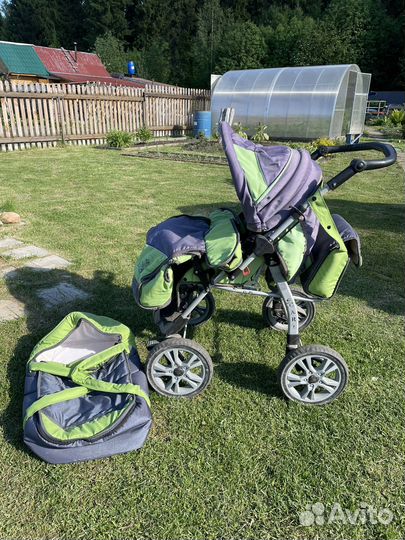 Коляска трансформер 2 в 1 бу