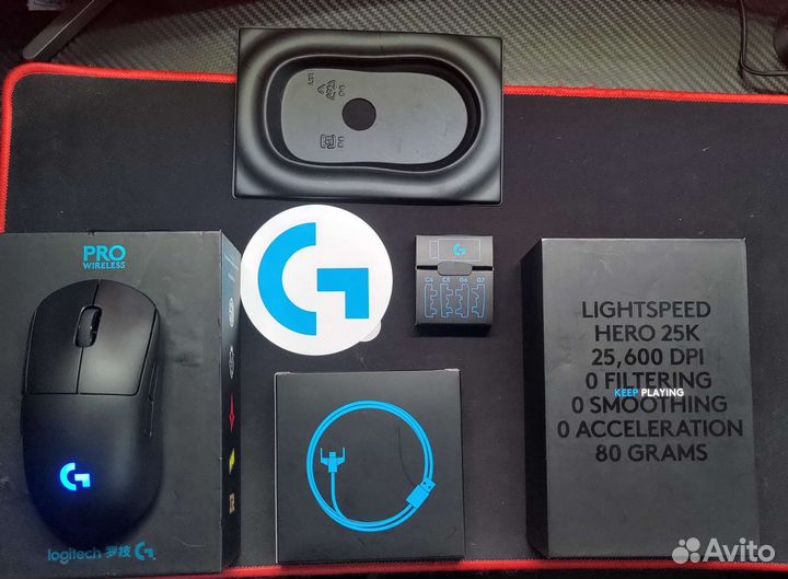Игровая мышь logitech