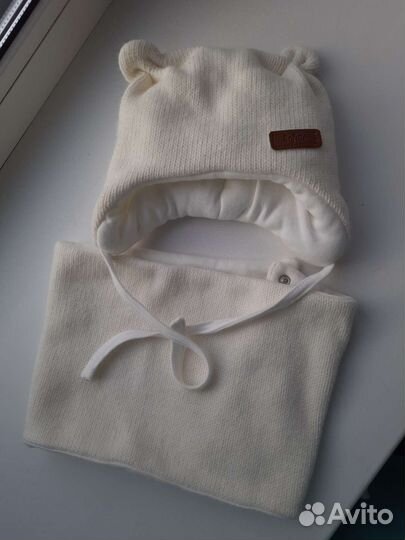 Зимняя шапочка и снуд Sofuto baby