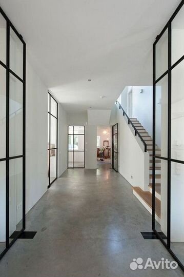 Межкомнатные перегородки из стекла