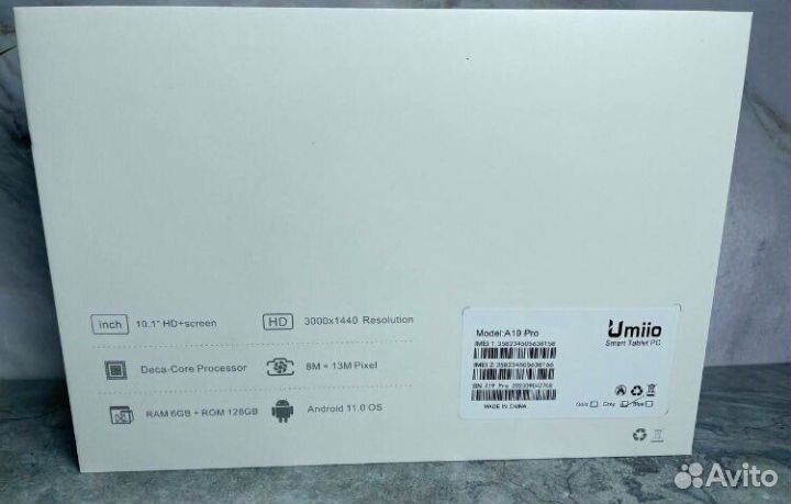 Планшет Umiio A19 Pro / Новый / Оригинал (2024)
