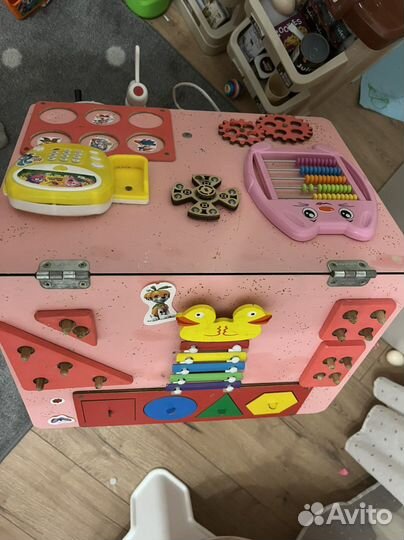 Бизиборд домик большой