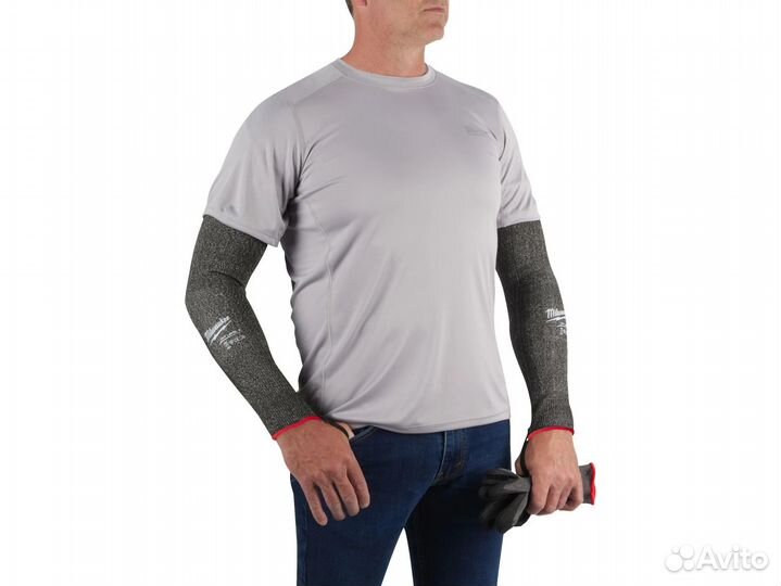 Нарукавники защитные Milwaukee CUT E sleeves - 40C