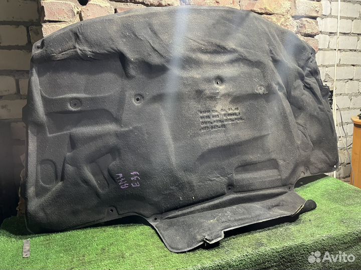 Шумоизоляция капота BMW 5 E39